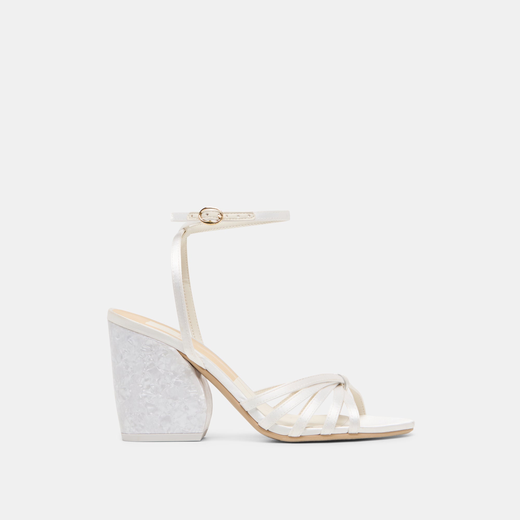 Ronica True White Satin Heels | Dolce Vita Women