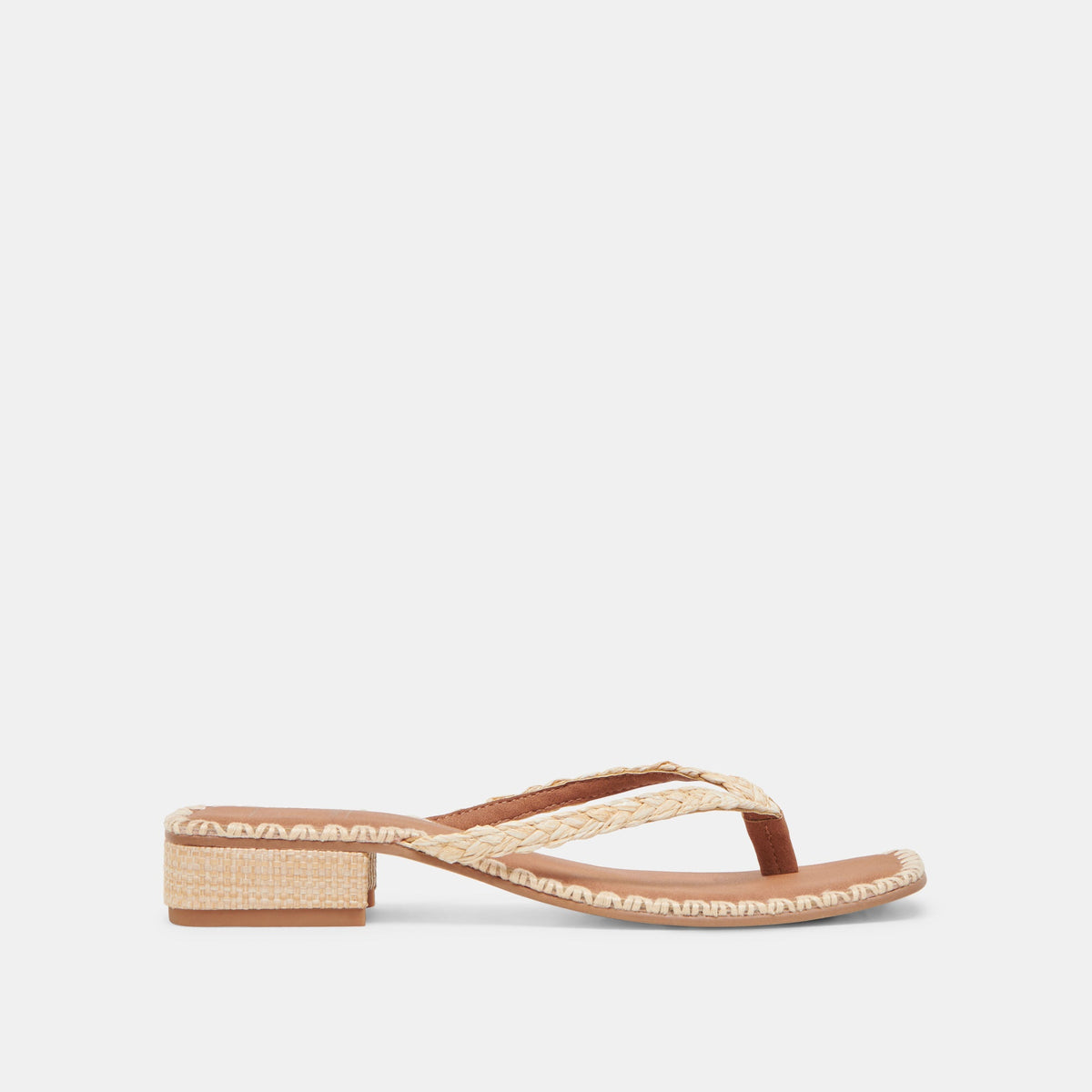 BARTY SANDALS LT NATURAL RAFFIA | Dolce Vita Women