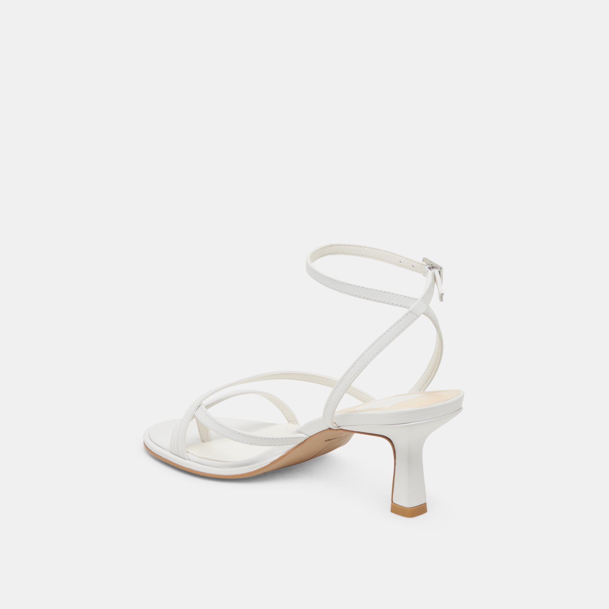 MORAH HEELS TRUE WHITE LEATHER | Women Dolce Vita