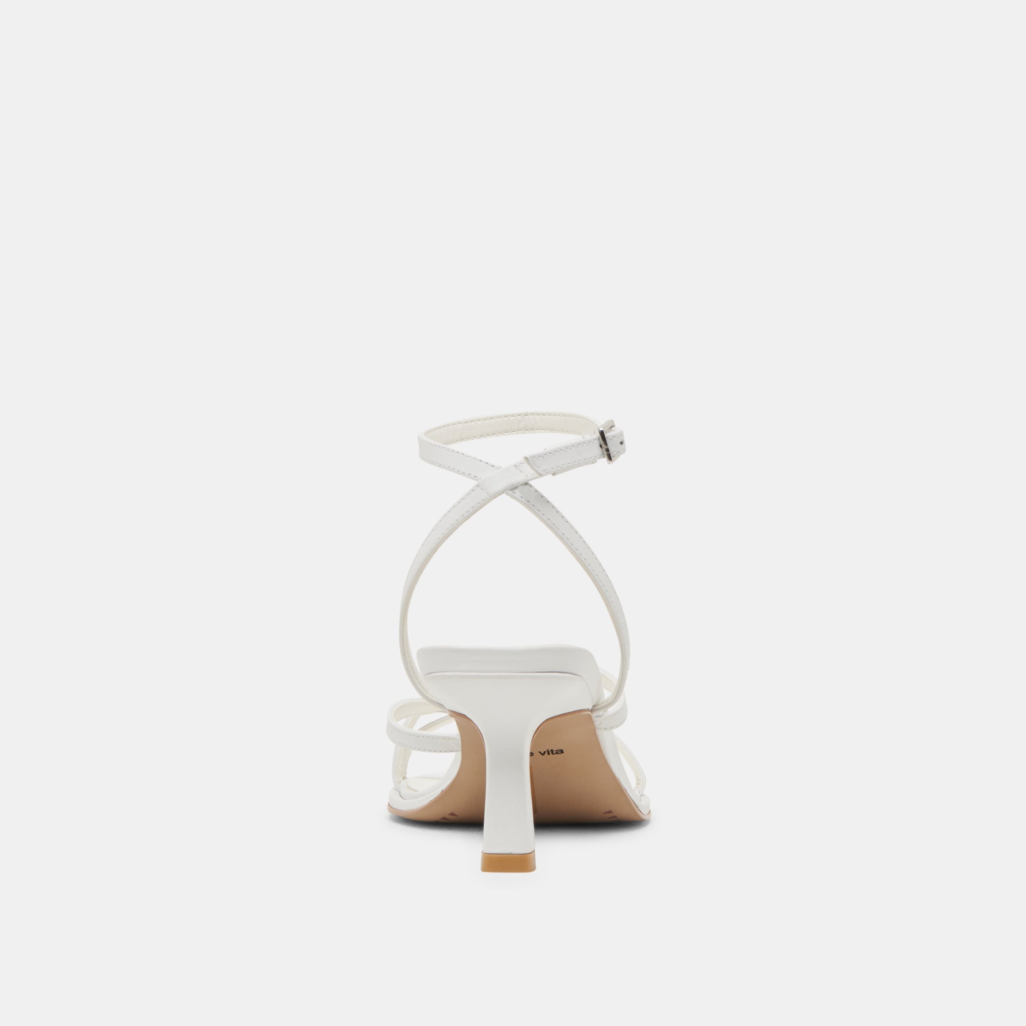 MORAH HEELS TRUE WHITE LEATHER | Women Dolce Vita