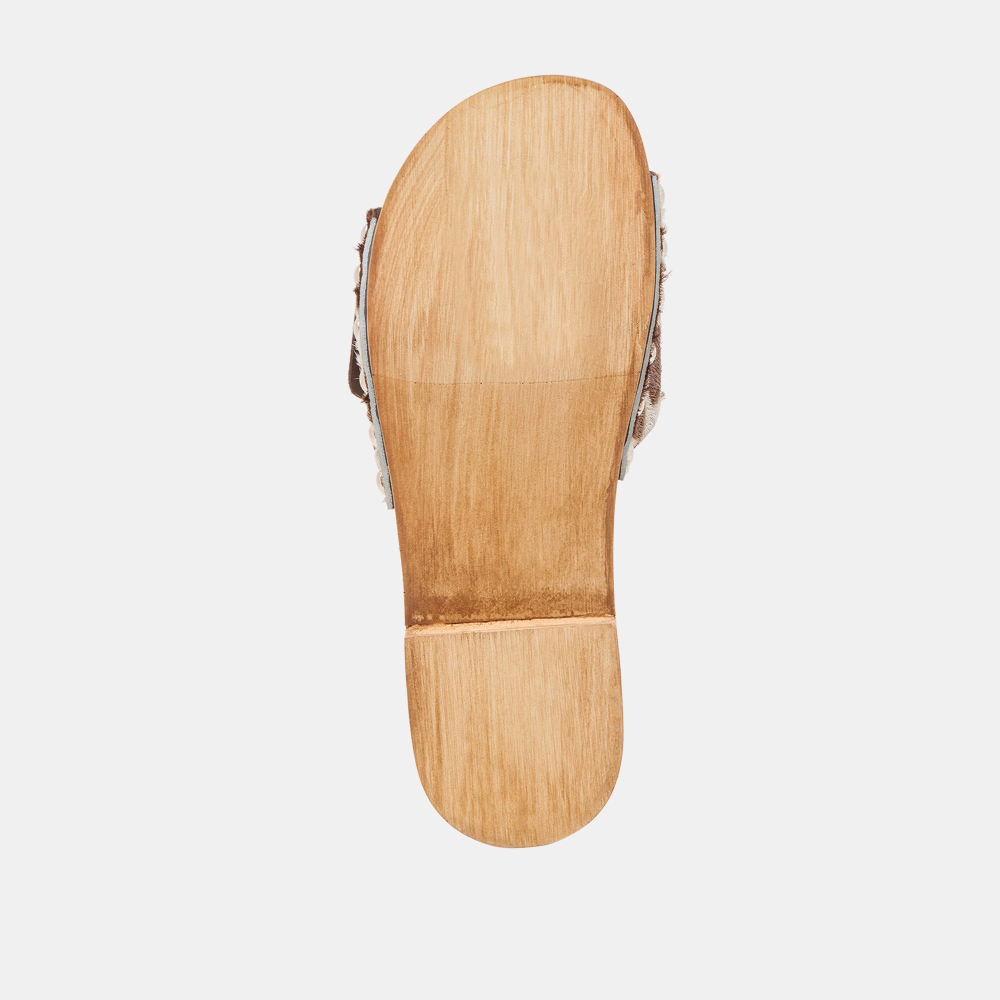Sandy Cocoa Taurus Calf Hair Sandals | Women Dolce Vita