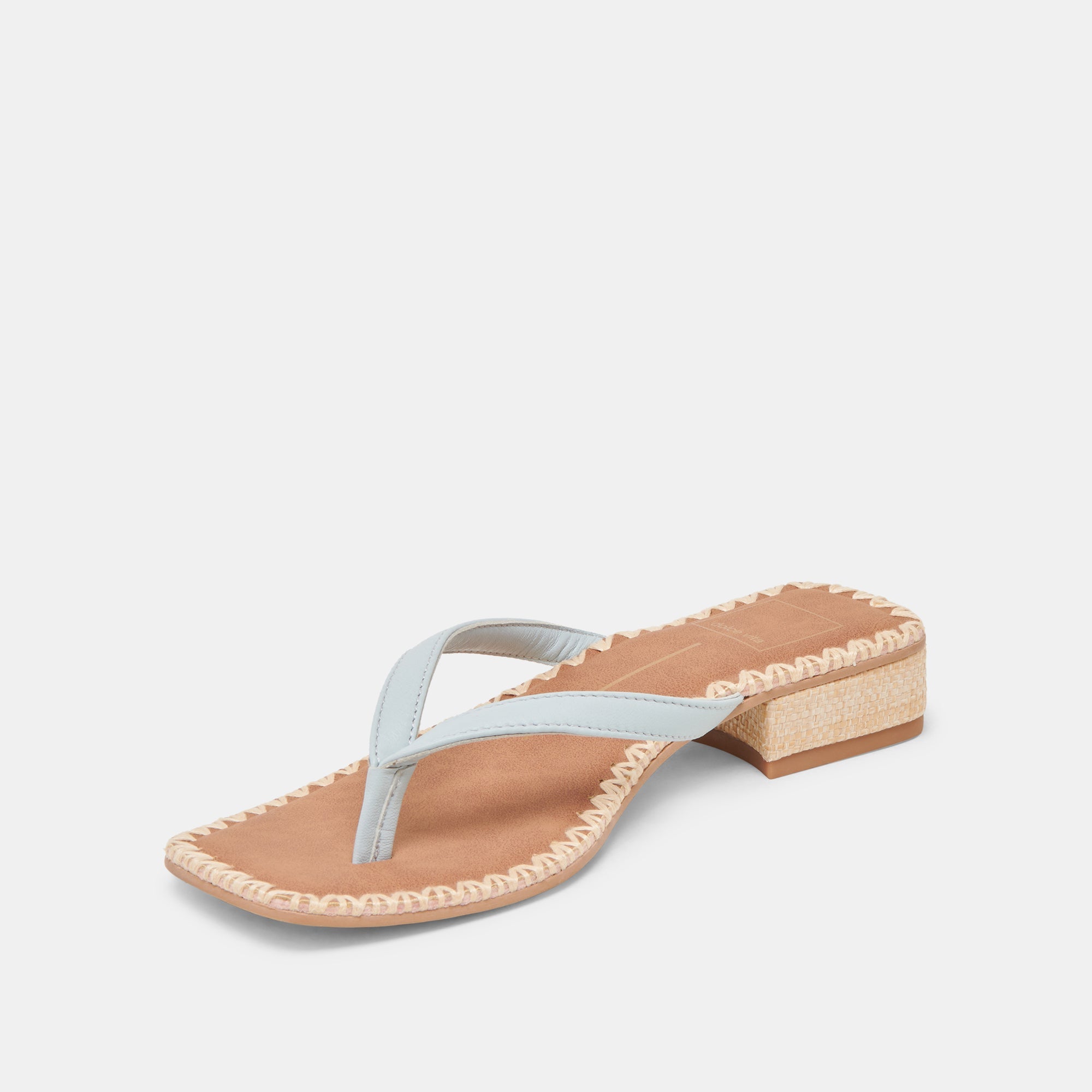 BARTY SANDALS ICE BLUE LEATHER | Women Dolce Vita