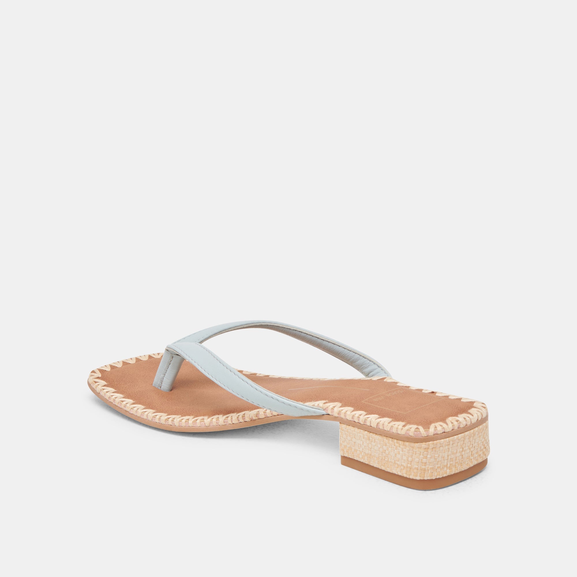 BARTY SANDALS ICE BLUE LEATHER | Women Dolce Vita