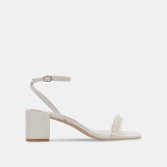 ZALIMA HEELS VANILLA PEARLS | Dolce Vita Women