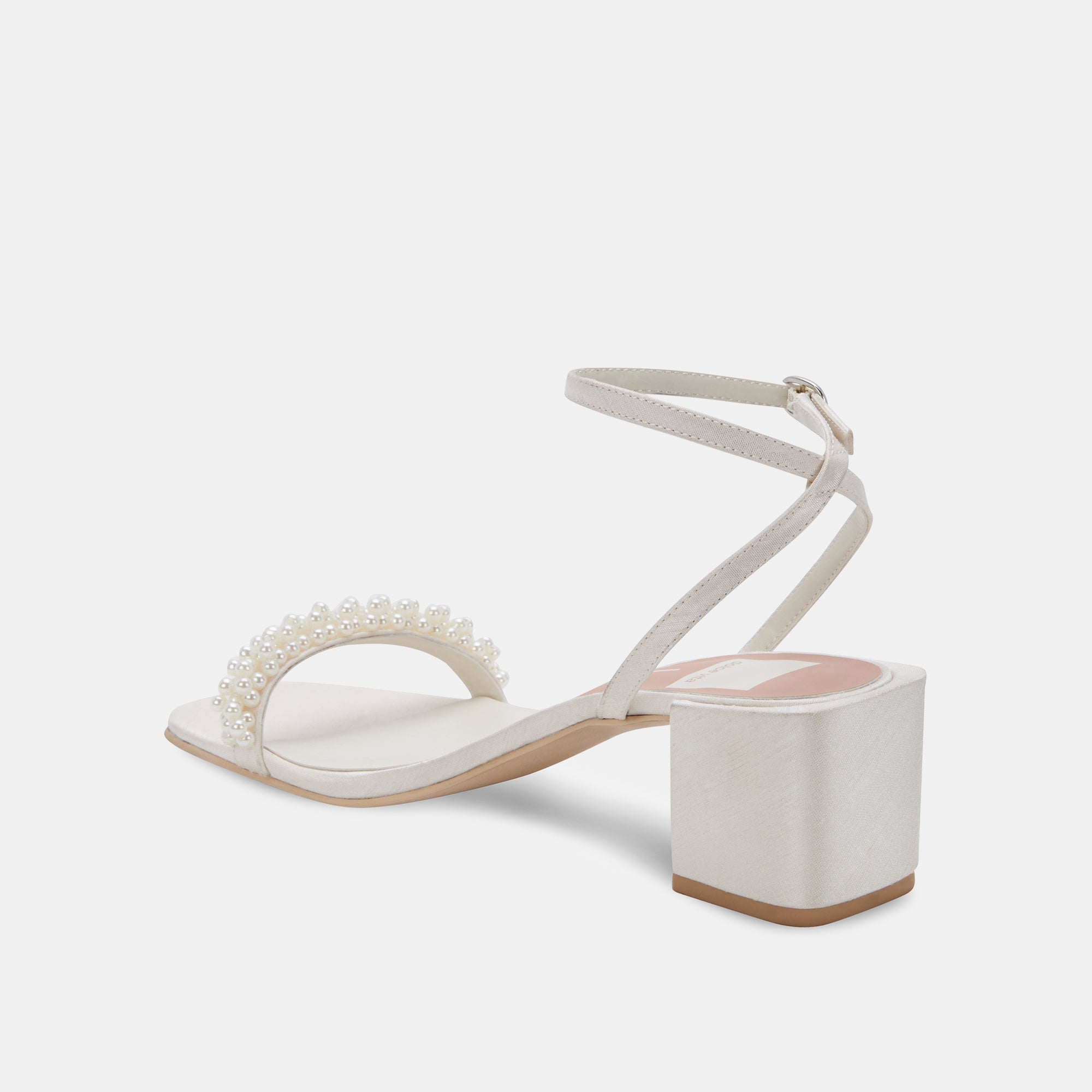 ZALIMA HEELS VANILLA PEARLS | Dolce Vita Women