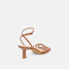 Manji Saddle Leather Heels | Women Dolce Vita