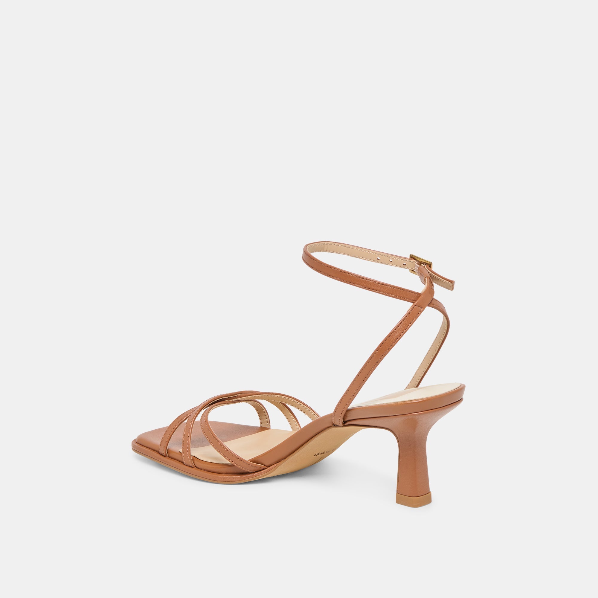 Manji Saddle Leather Heels | Women Dolce Vita