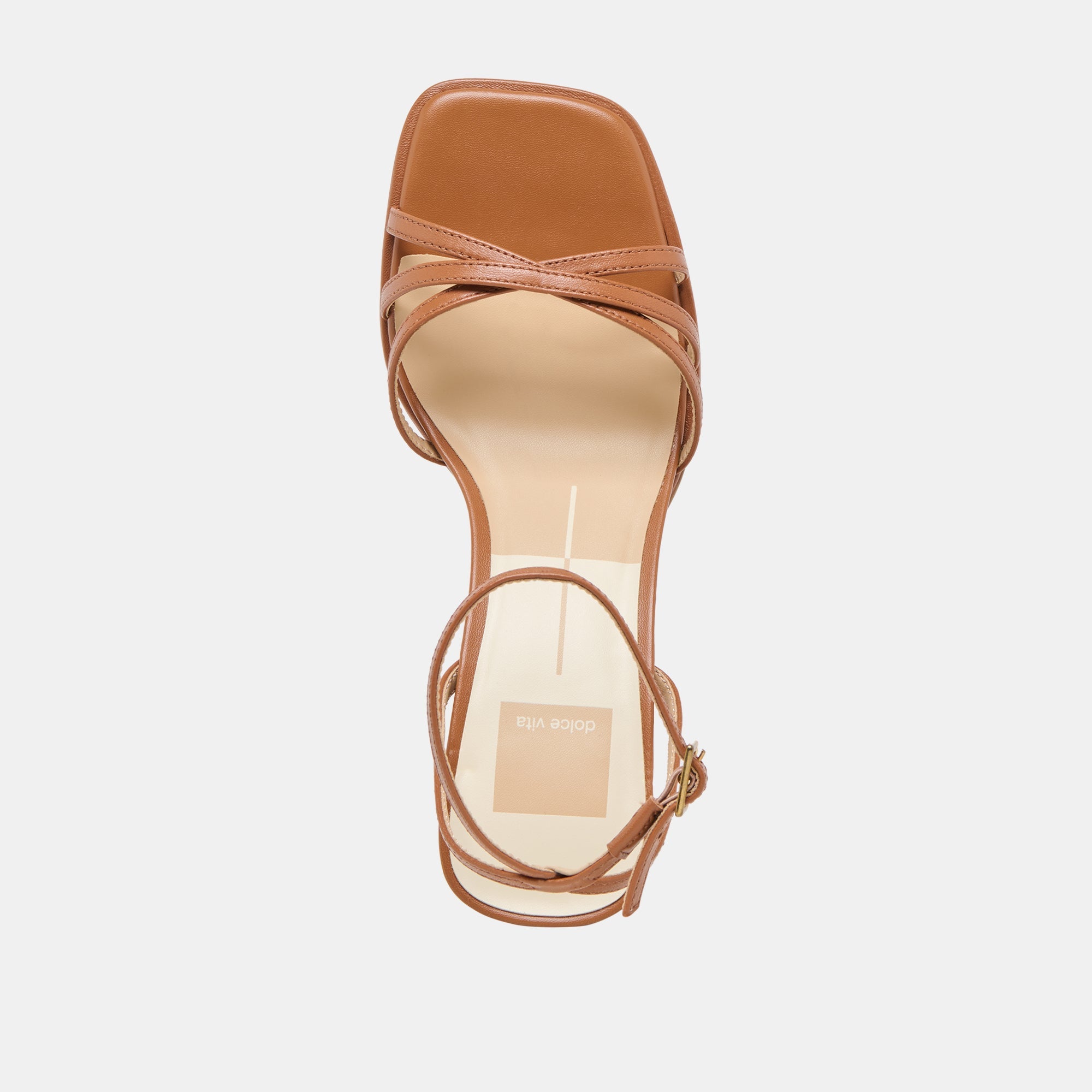 Manji Saddle Leather Heels | Women Dolce Vita