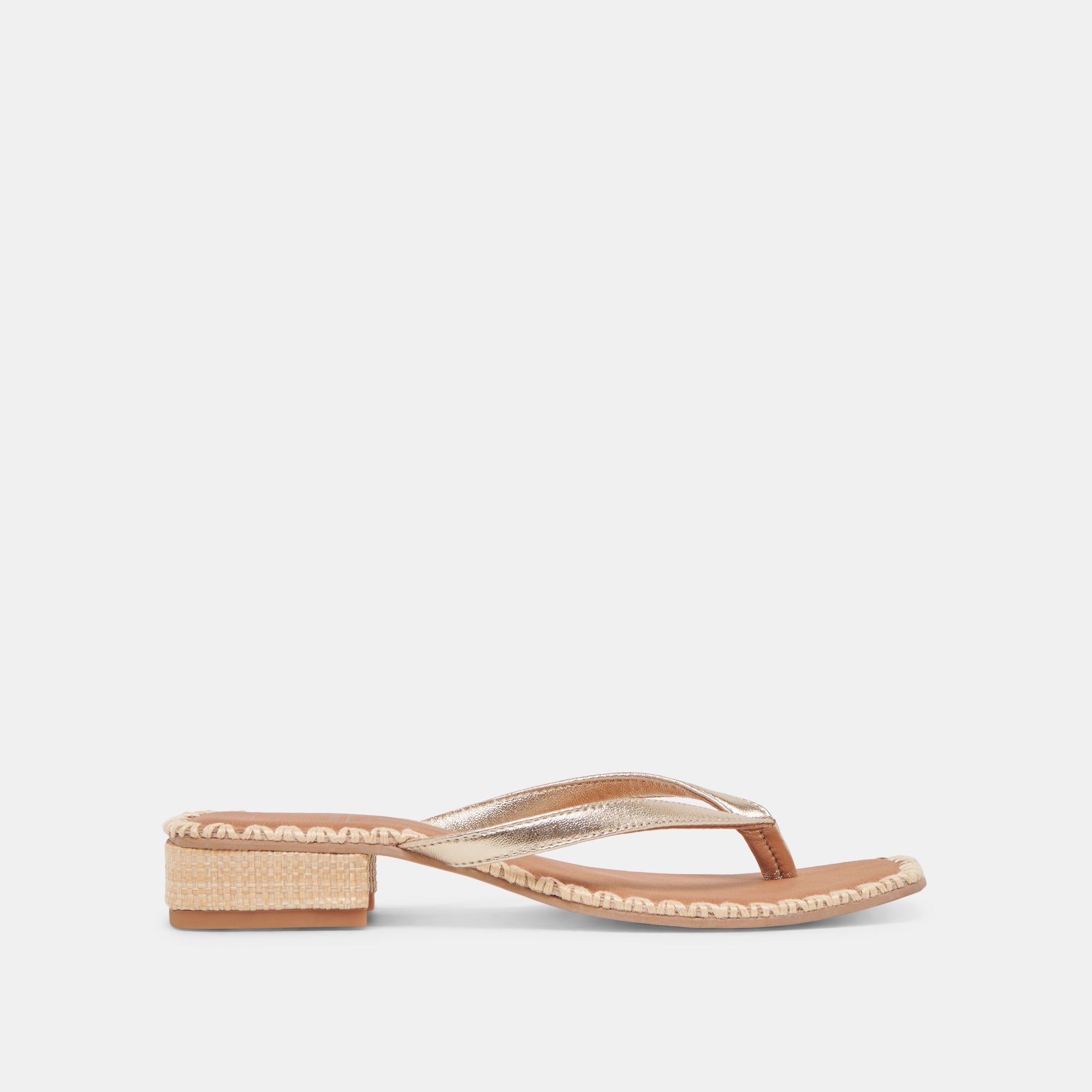 BARTY SANDALS GOLD METALLIC LEATHER | Dolce Vita Women