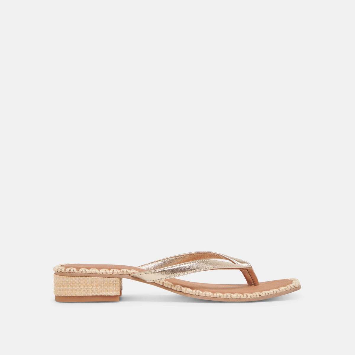 BARTY SANDALS GOLD METALLIC LEATHER | Dolce Vita Women
