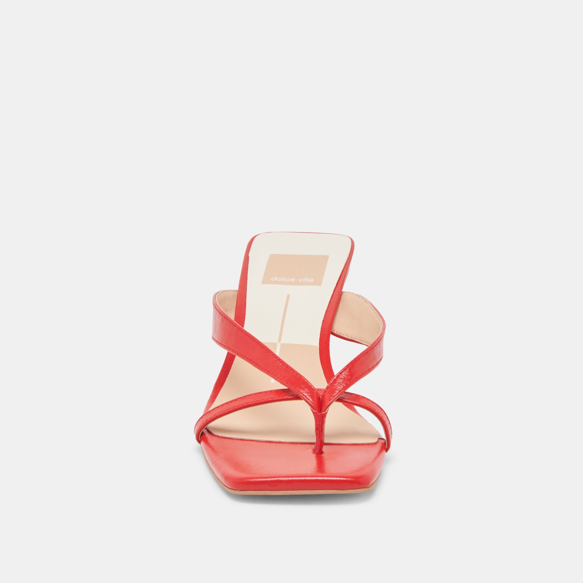 BREVEL WIDE HEELS CHILI LEATHER | Women Dolce Vita