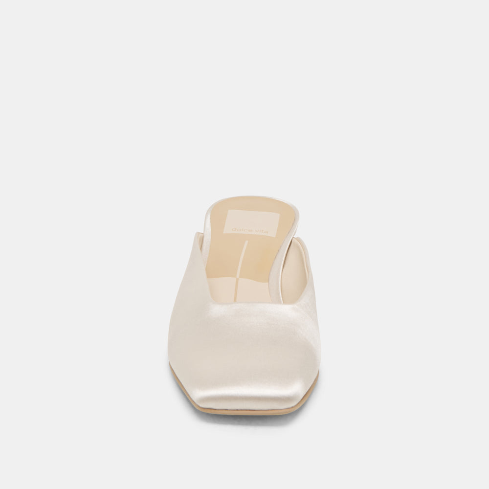 UMARA HEELS IVORY SATIN | Dolce Vita Women
