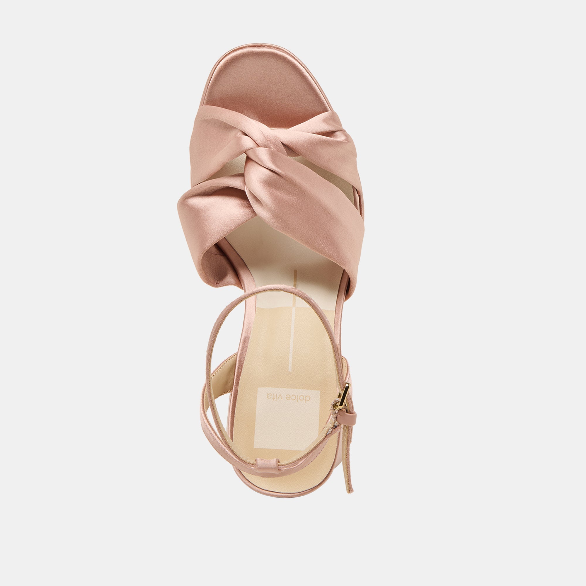 PARLO HEELS BLUSH SATIN | Women Dolce Vita