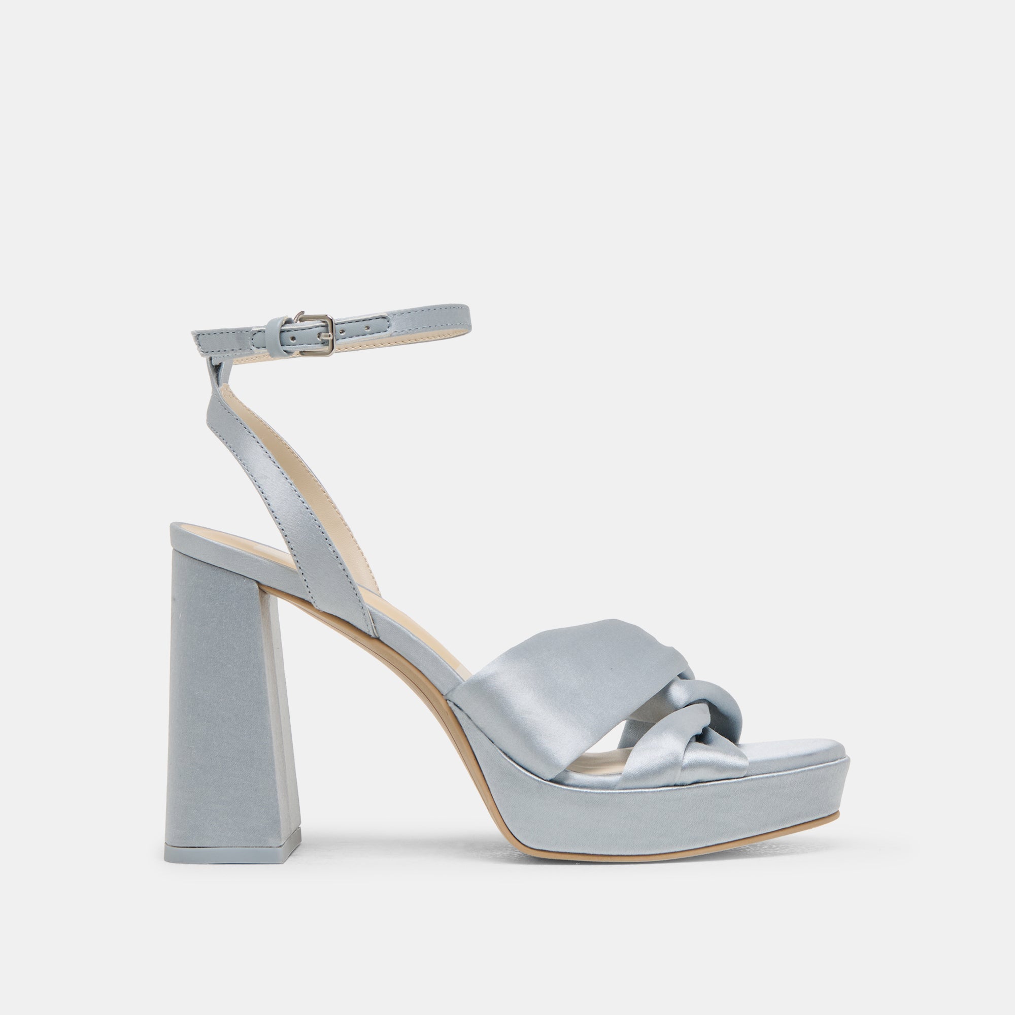 PARLO HEELS LIGHT BLUE SATIN | Dolce Vita Women