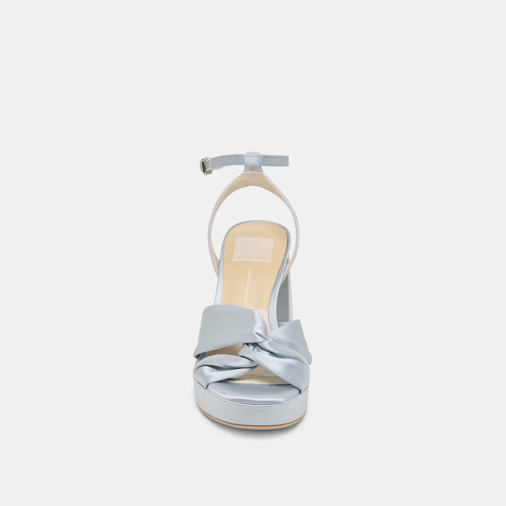 PARLO HEELS LIGHT BLUE SATIN | Dolce Vita Women