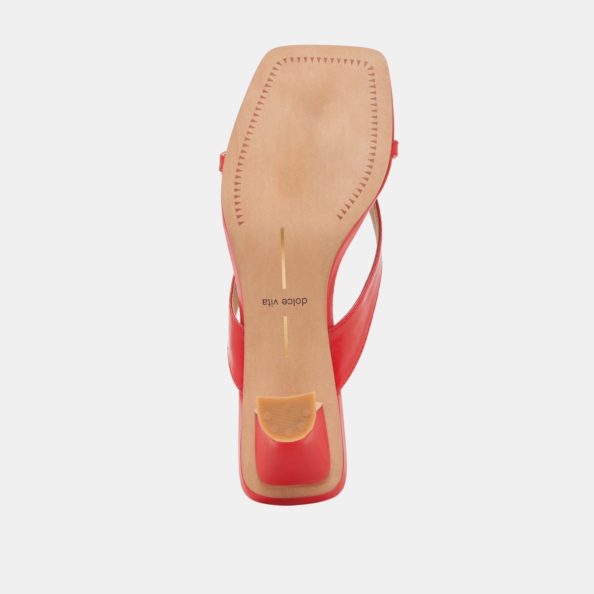 BREVEL HEELS CHILI LEATHER | Women Dolce Vita