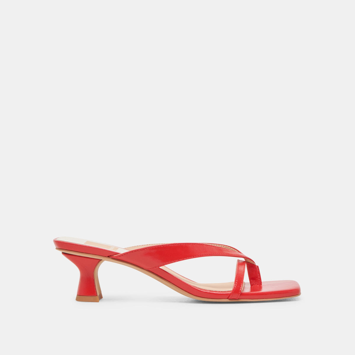 BREVEL HEELS CHILI LEATHER | Women Dolce Vita