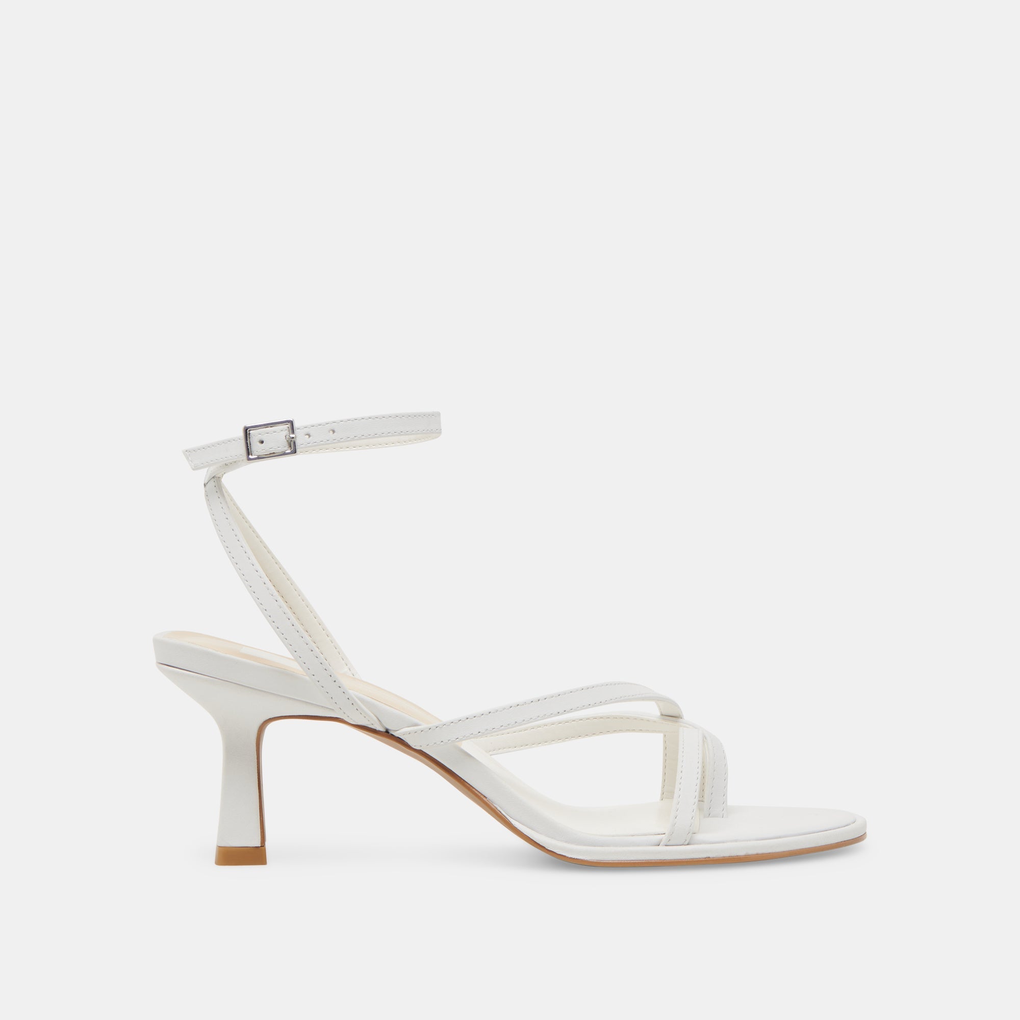 MORAH WIDE HEELS TRUE WHITE LEATHER | Dolce Vita Women