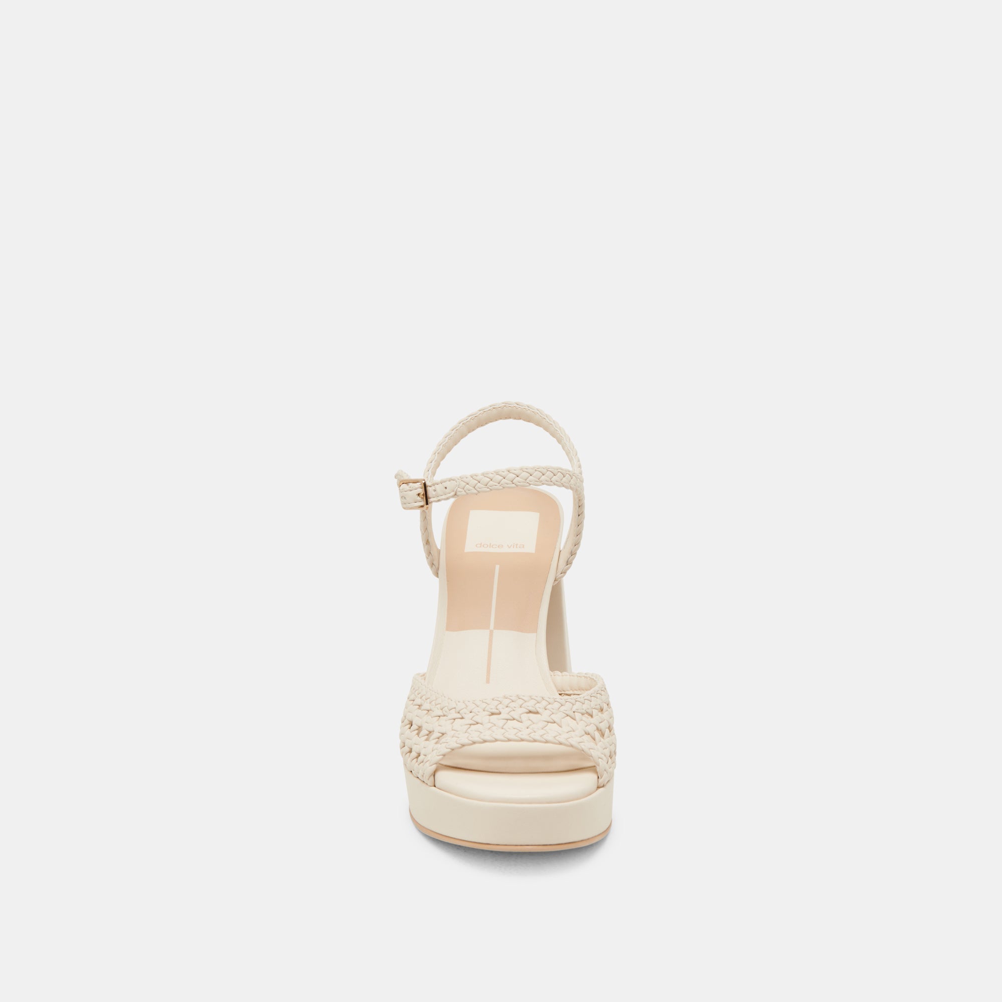 PEYTEN WIDE HEELS CREME WOVEN STELLA | Women Dolce Vita