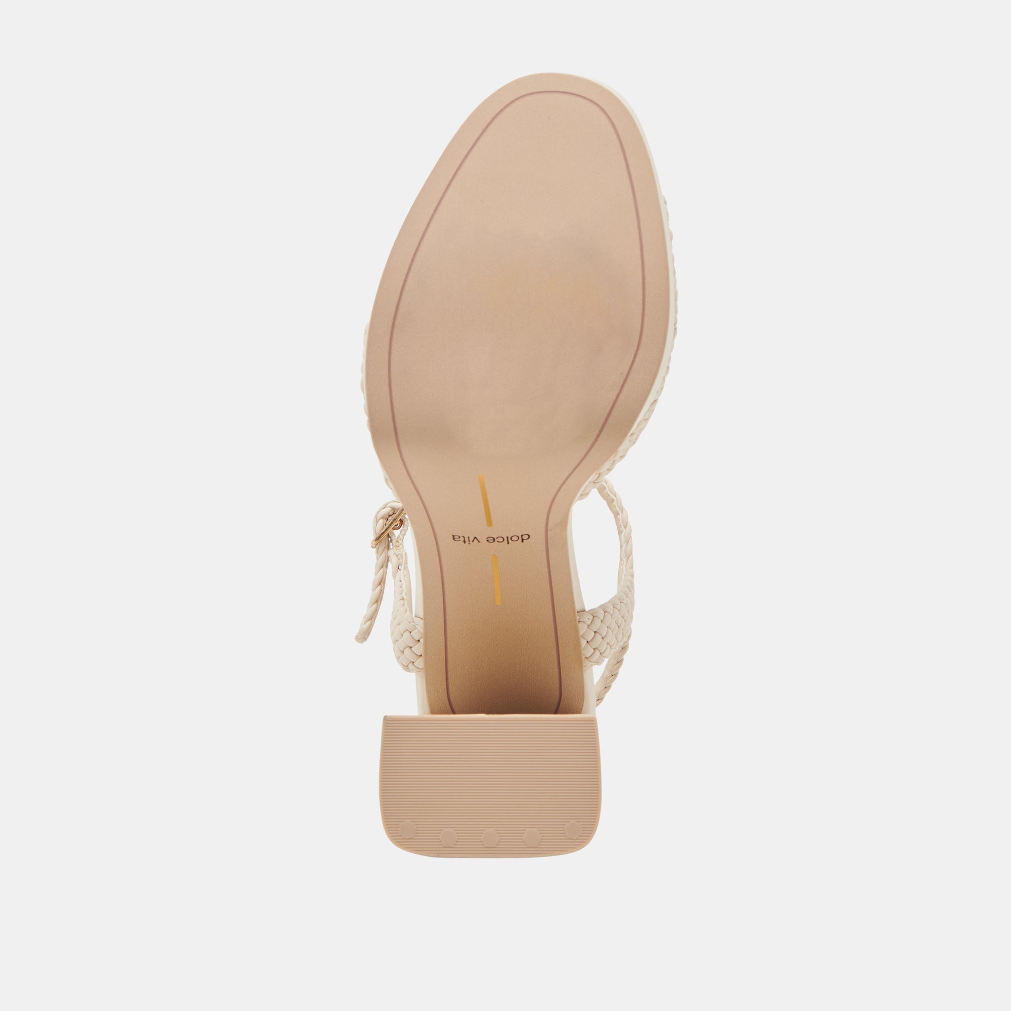 PEYTEN WIDE HEELS CREME WOVEN STELLA | Women Dolce Vita
