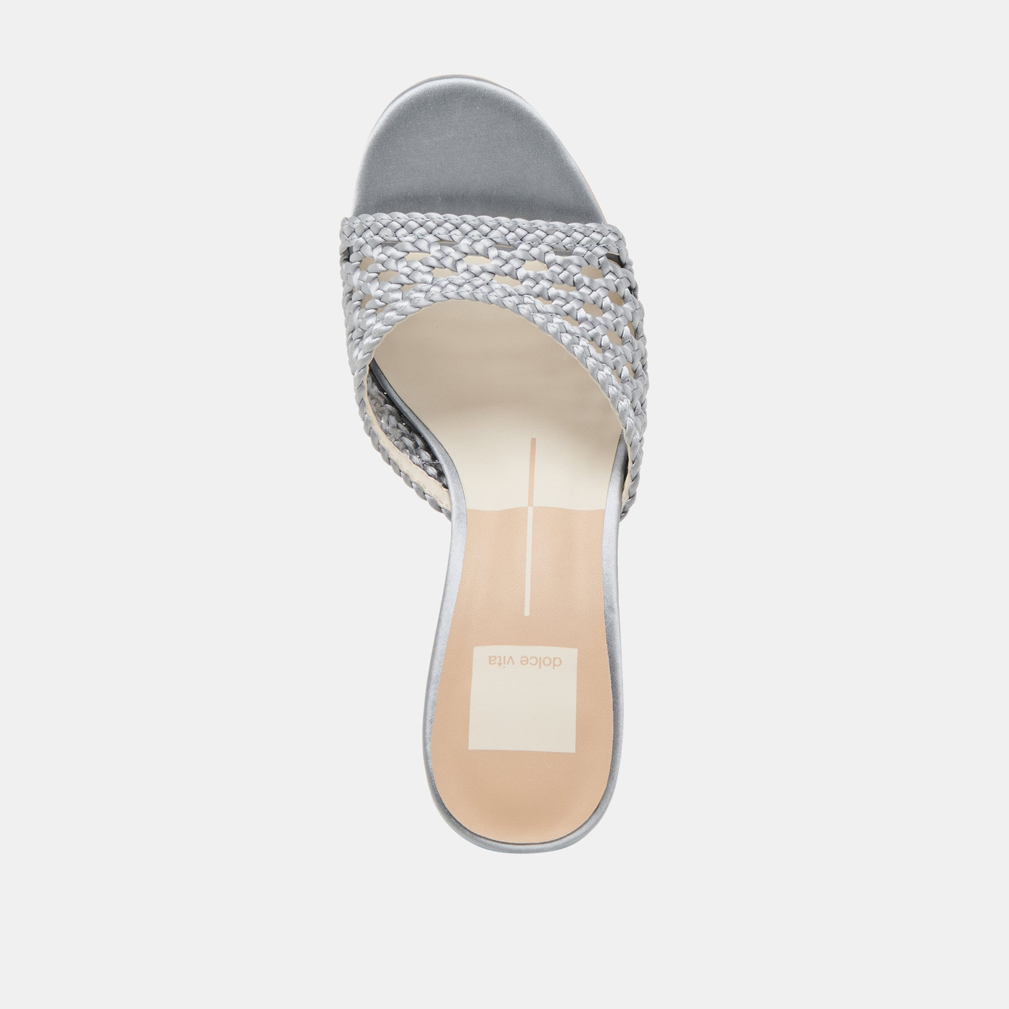 MARGOE HEELS LIGHT BLUE WOVEN SATIN | Dolce Vita Women