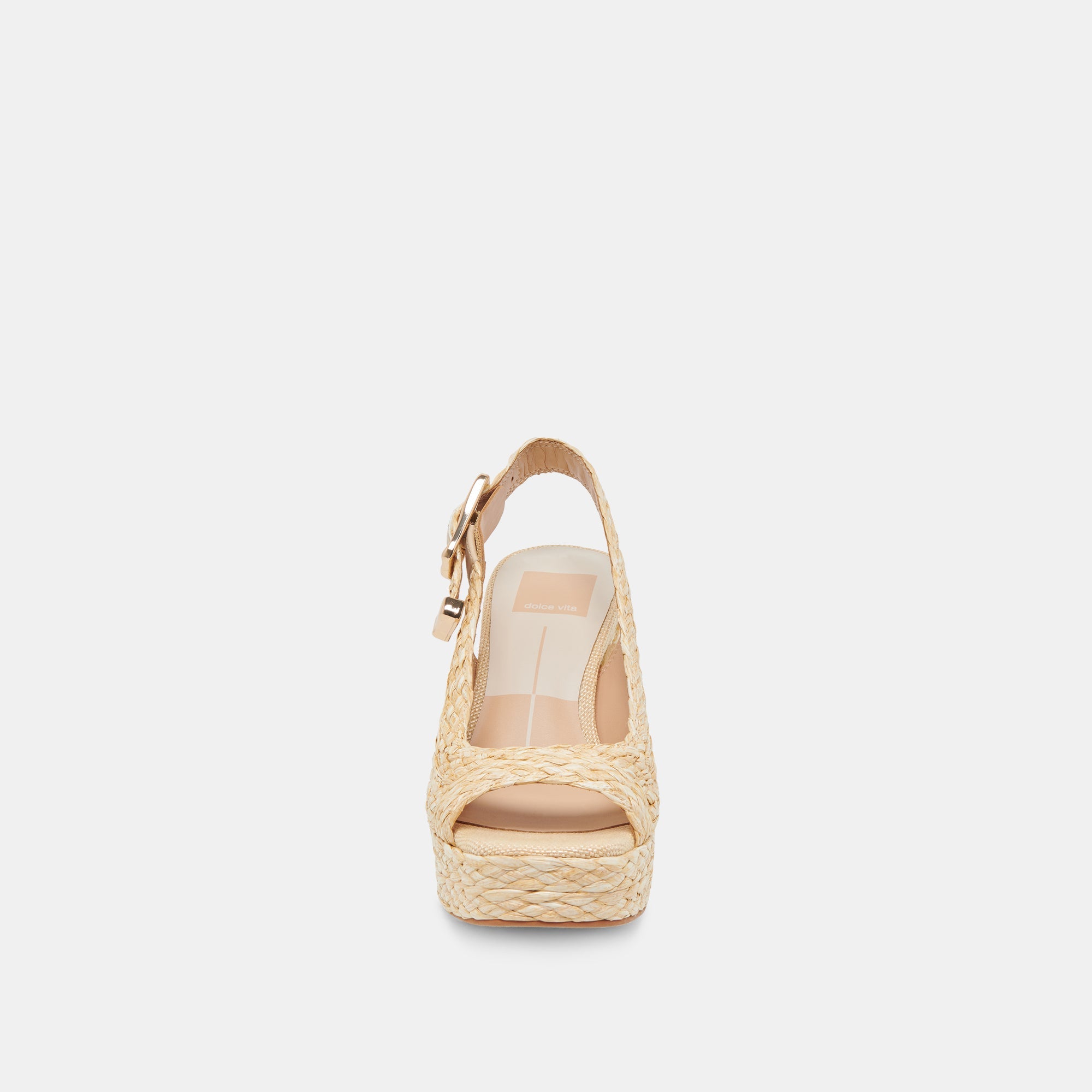 FLORES HEELS NATURAL RAFFIA | Women Dolce Vita