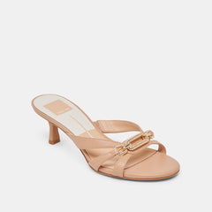 LERAH HEELS CAFE EMBOSSED LEATHER | Dolce Vita Women