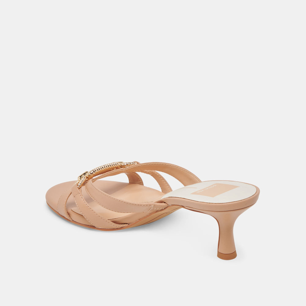 LERAH HEELS CAFE EMBOSSED LEATHER | Dolce Vita Women