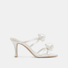 LINZY HEELS TRUE WHITE SATIN | Women Dolce Vita