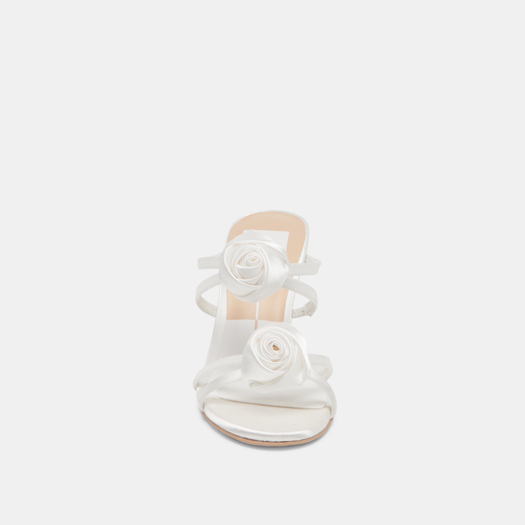 LINZY HEELS TRUE WHITE SATIN | Women Dolce Vita