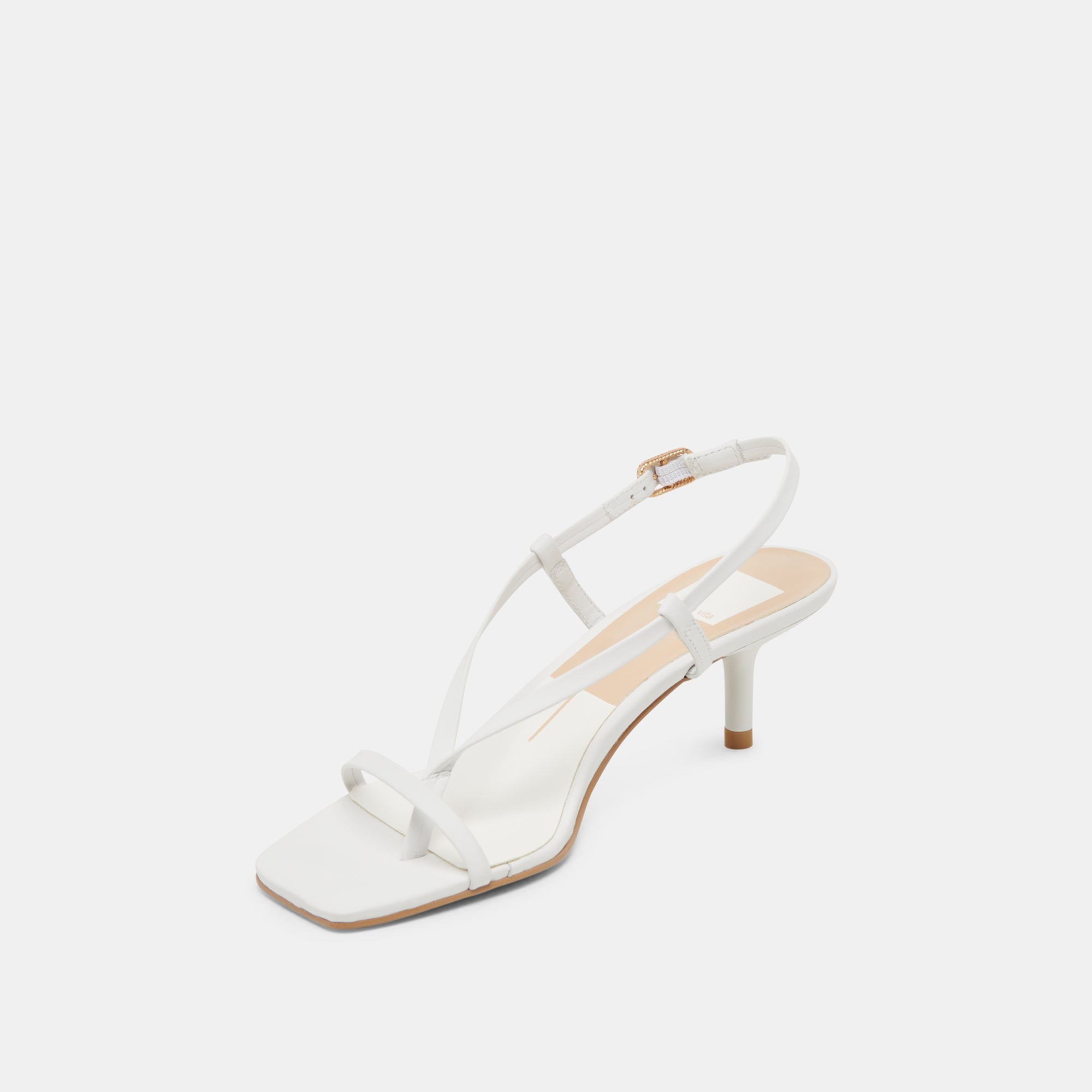 LAURY HEELS TRUE WHITE LEATHER | Dolce Vita Women