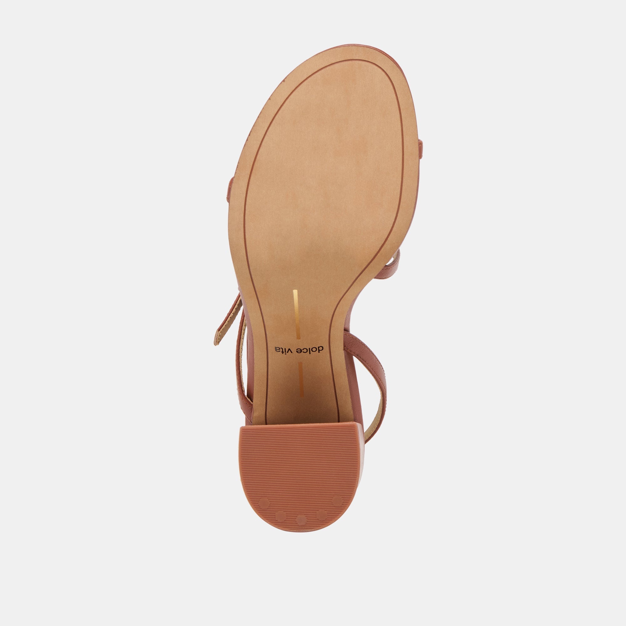 Faye Cognac Leather Heels | Women Dolce Vita