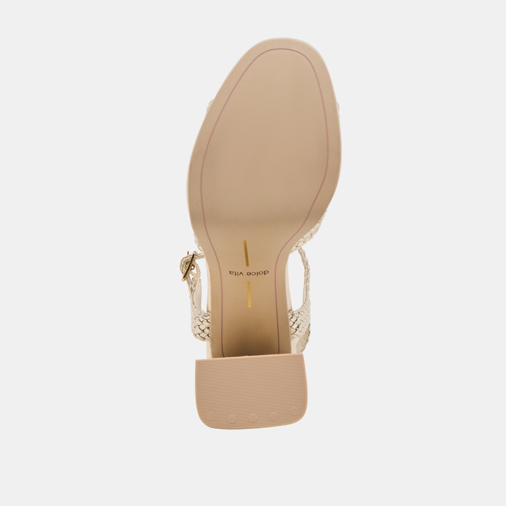 PEYTEN HEELS LIGHT GOLD WOVEN STELLA | Dolce Vita Women