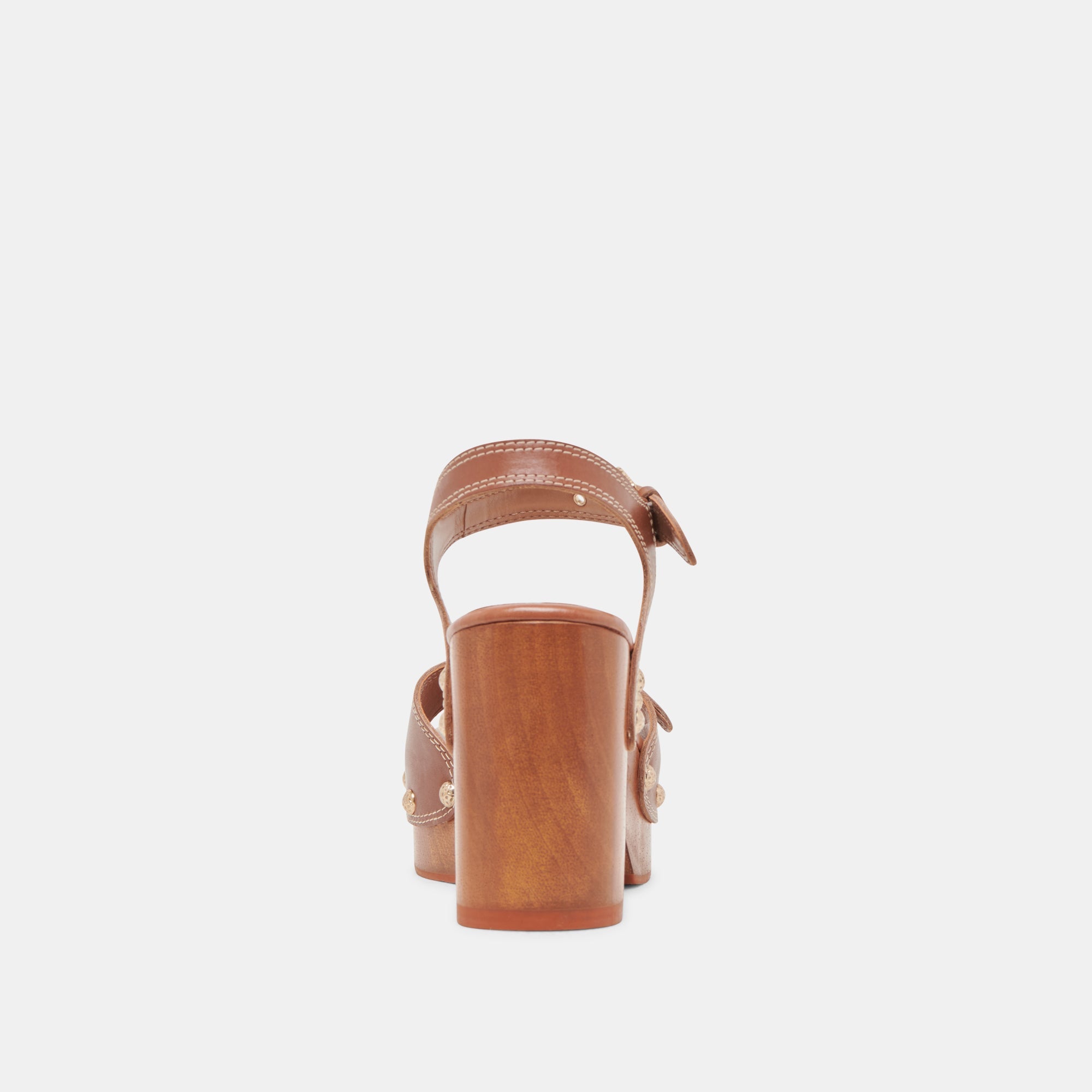 YANDY HEELS COGNAC LEATHER | Women Dolce Vita