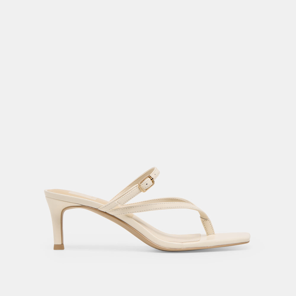 Biaga Off White Leather Heels | Dolce Vita Women