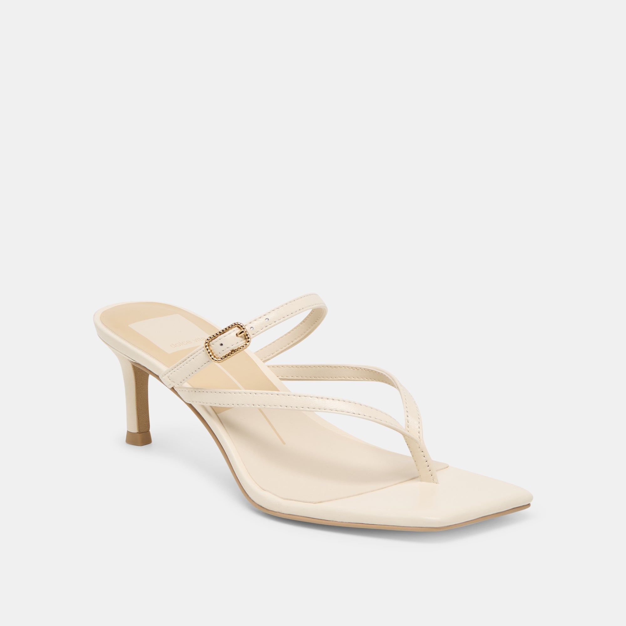 Biaga Off White Leather Heels | Dolce Vita Women