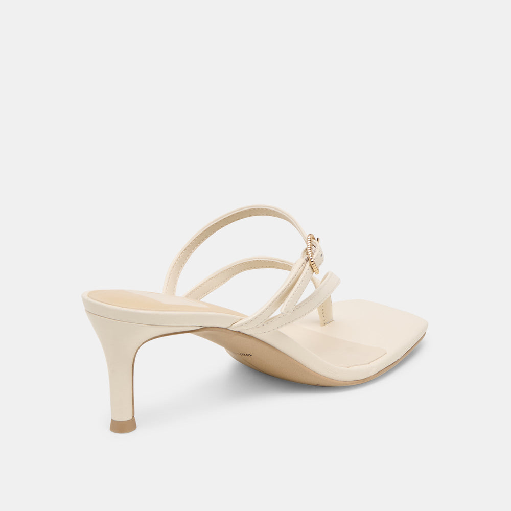 Biaga Off White Leather Heels | Dolce Vita Women