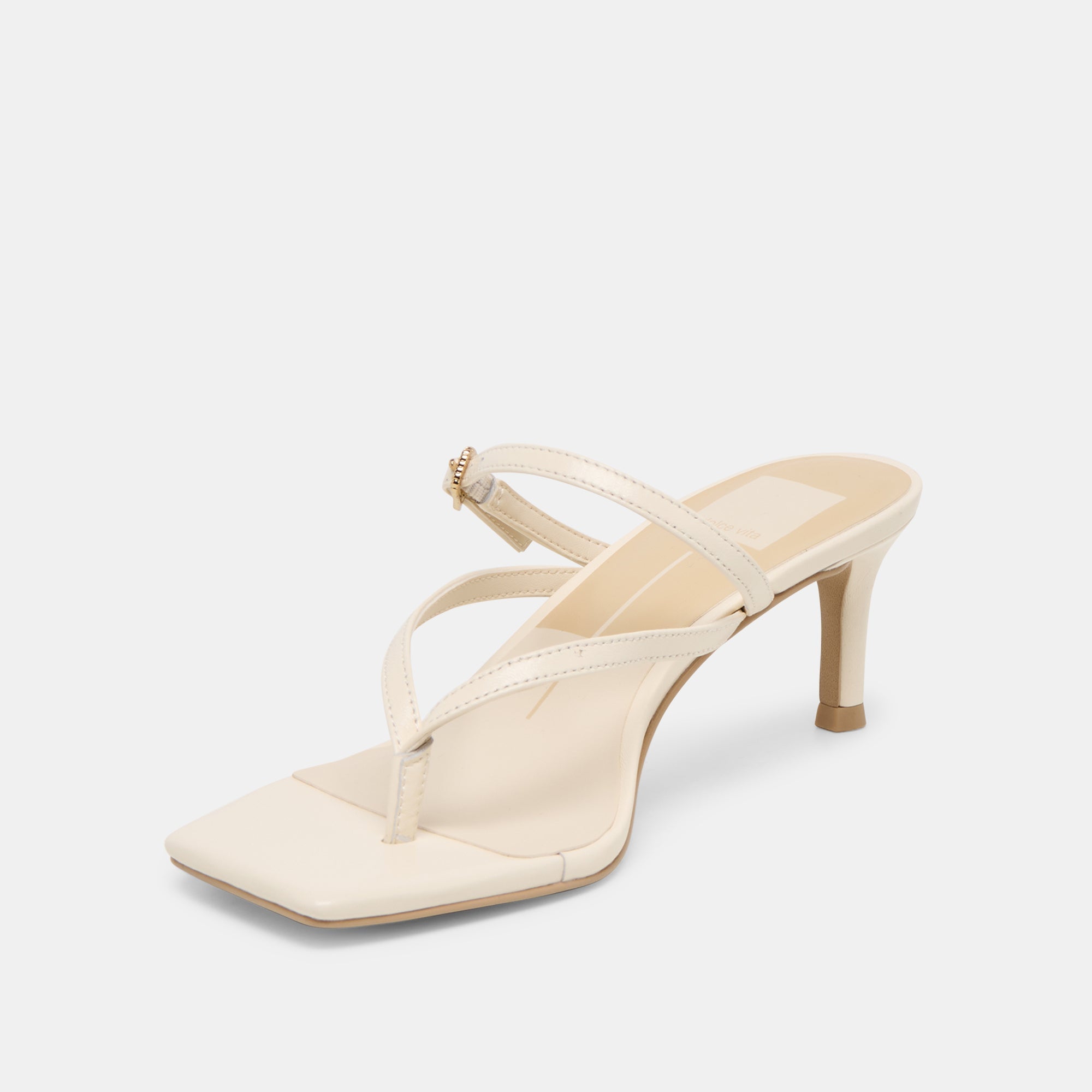 Biaga Off White Leather Heels | Dolce Vita Women