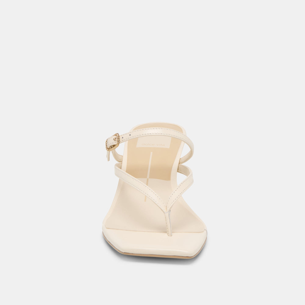 Biaga Off White Leather Heels | Dolce Vita Women