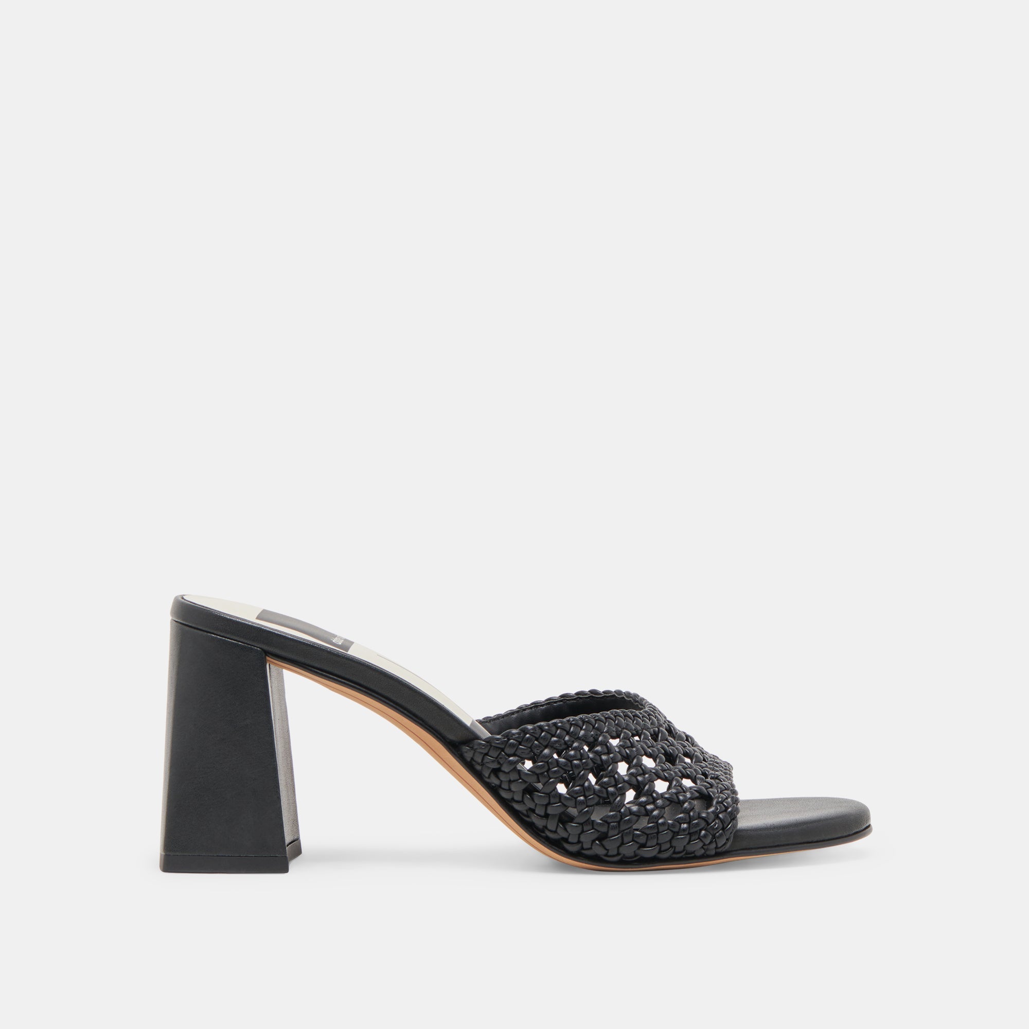 MARGOE HEELS BLACK WOVEN STELLA | Women Dolce Vita
