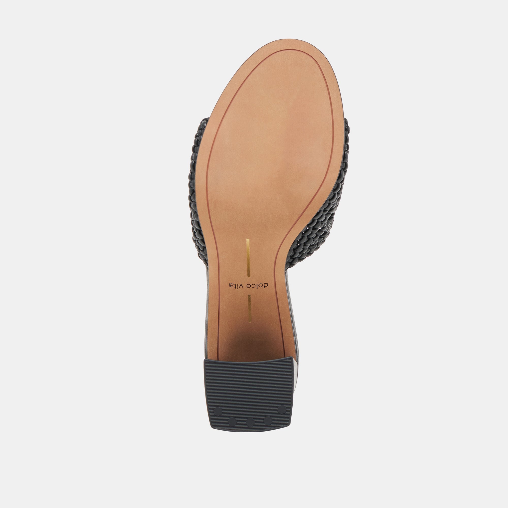 MARGOE HEELS BLACK WOVEN STELLA | Women Dolce Vita