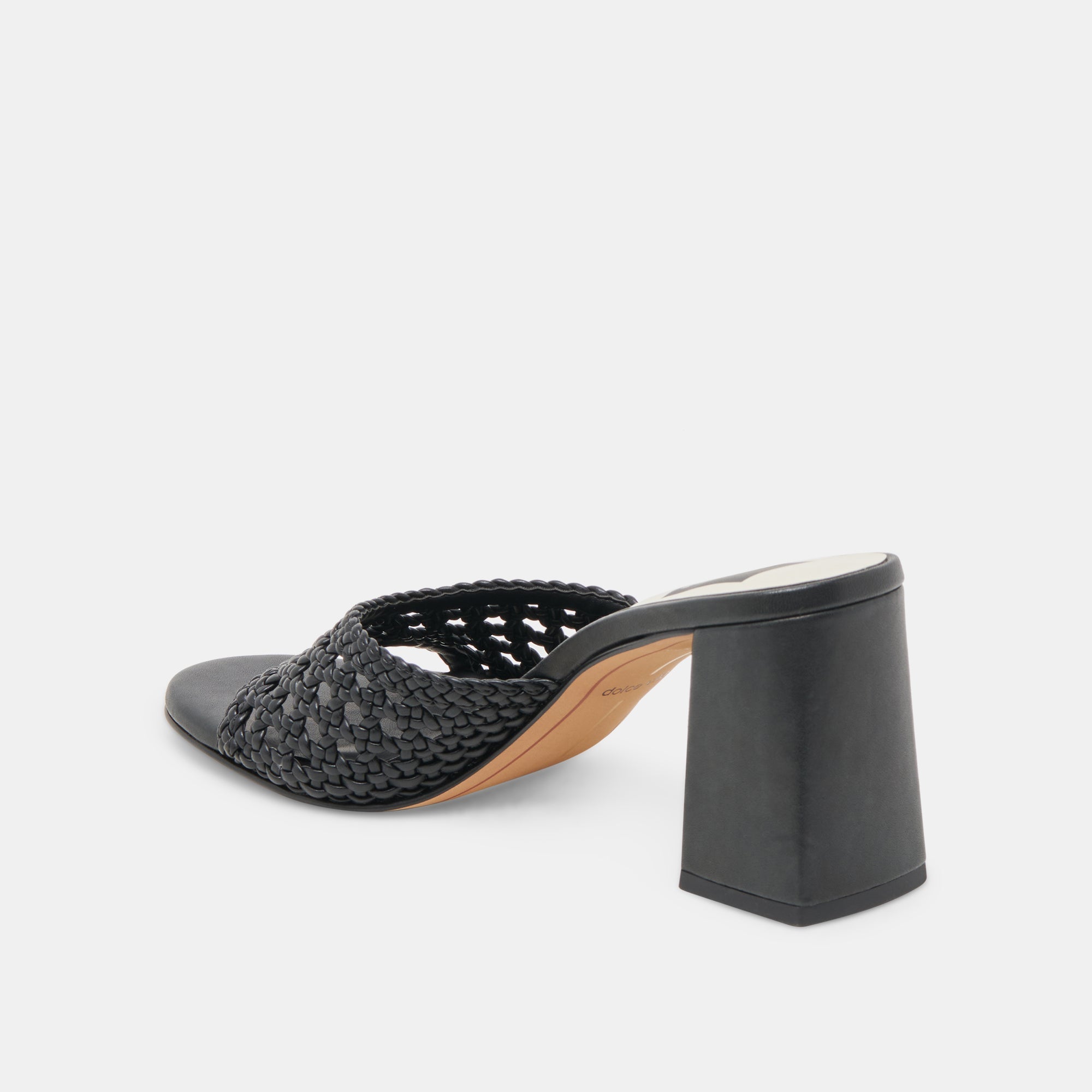 MARGOE HEELS BLACK WOVEN STELLA | Women Dolce Vita