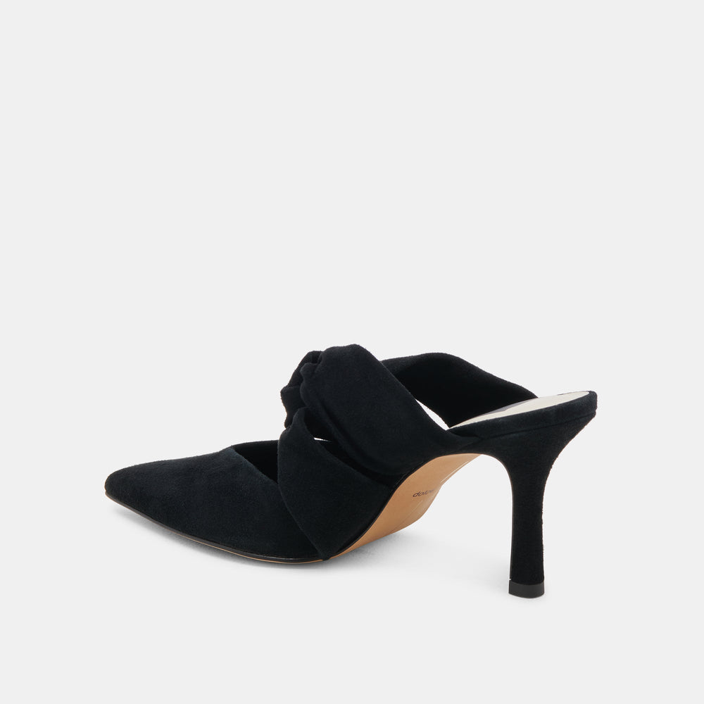 KELSY HEELS ONYX SUEDE | Dolce Vita Women