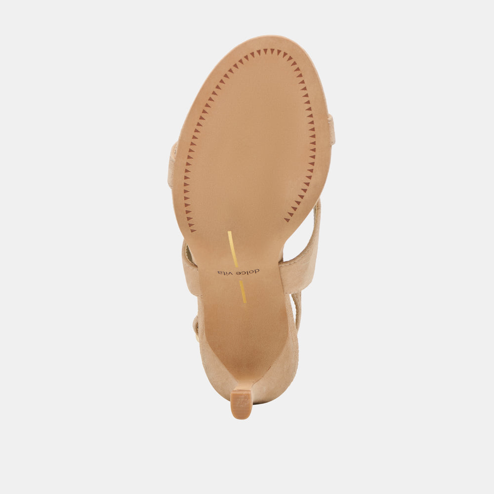 Izela Bamboo Suede Heels | Dolce Vita Women