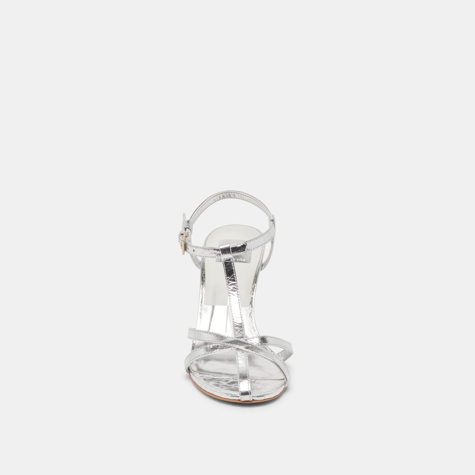 LIANE HEELS SILVER DISTRESSED LEATHER | Women Dolce Vita