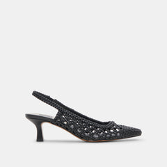 OLYMPA HEELS BLACK STELLA | Women Dolce Vita