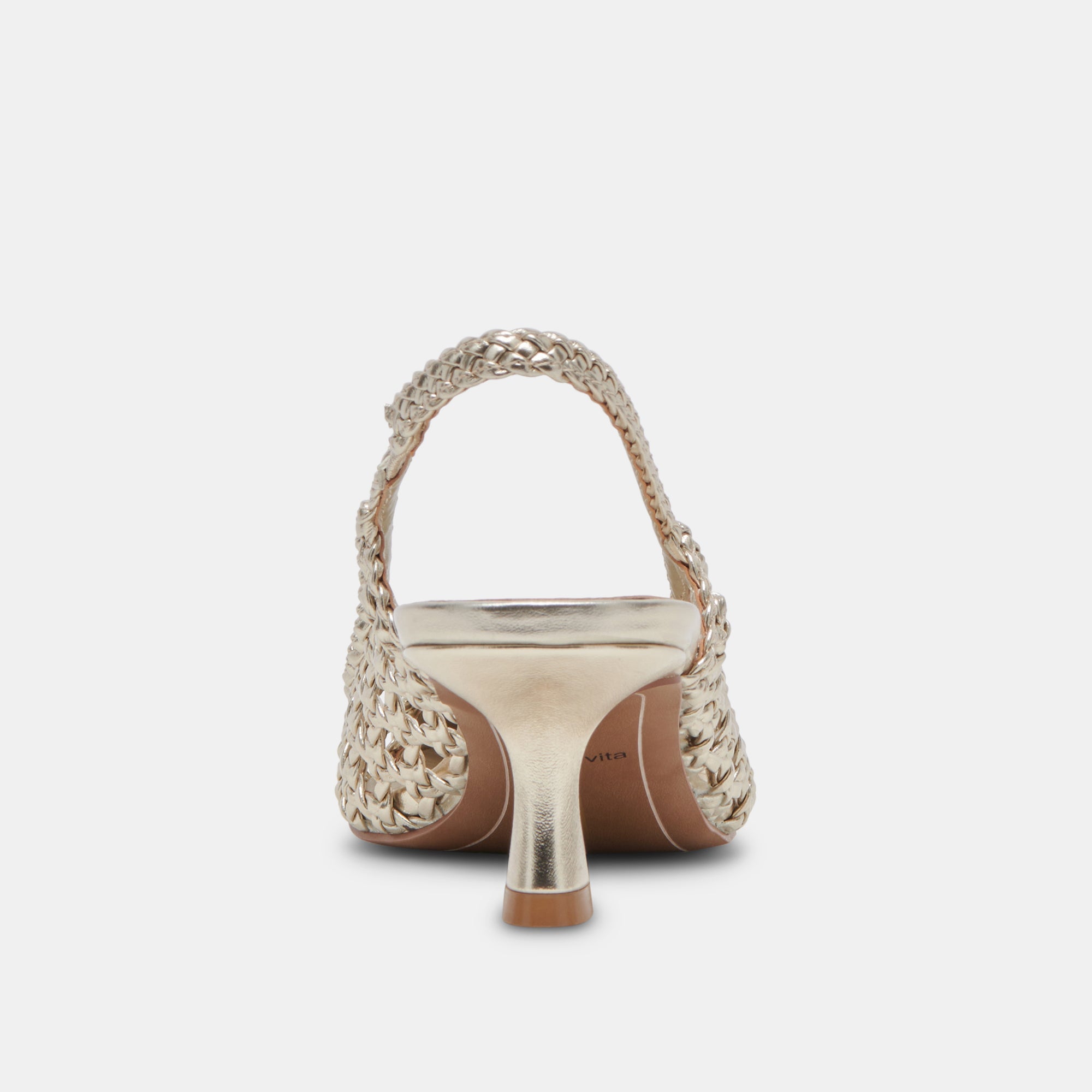 OLYMPA HEELS LIGHT GOLD METALLIC STELLA | Dolce Vita Women