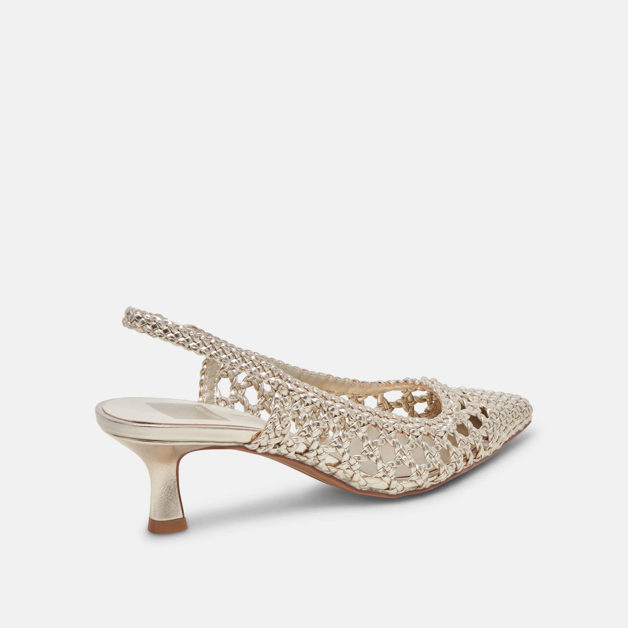 OLYMPA HEELS LIGHT GOLD METALLIC STELLA | Dolce Vita Women