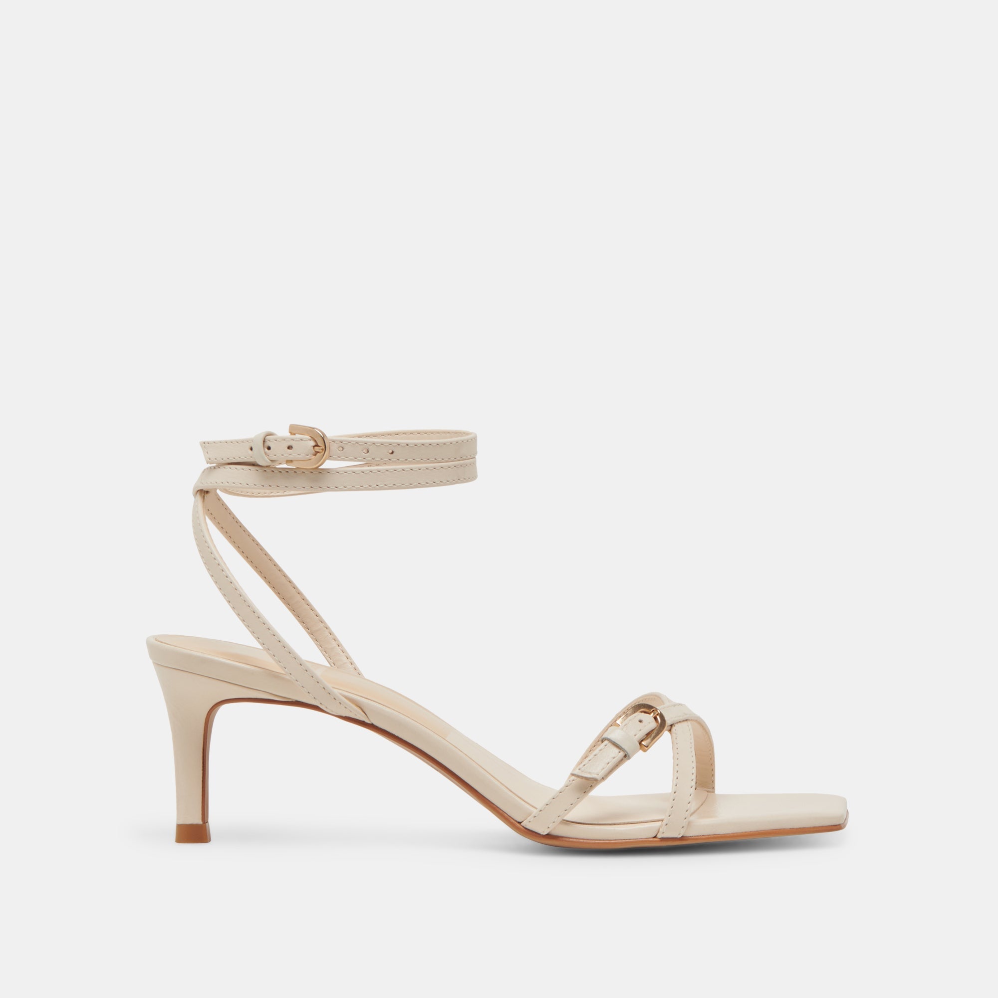 BAMBY HEELS BONE LEATHER | Dolce Vita Women