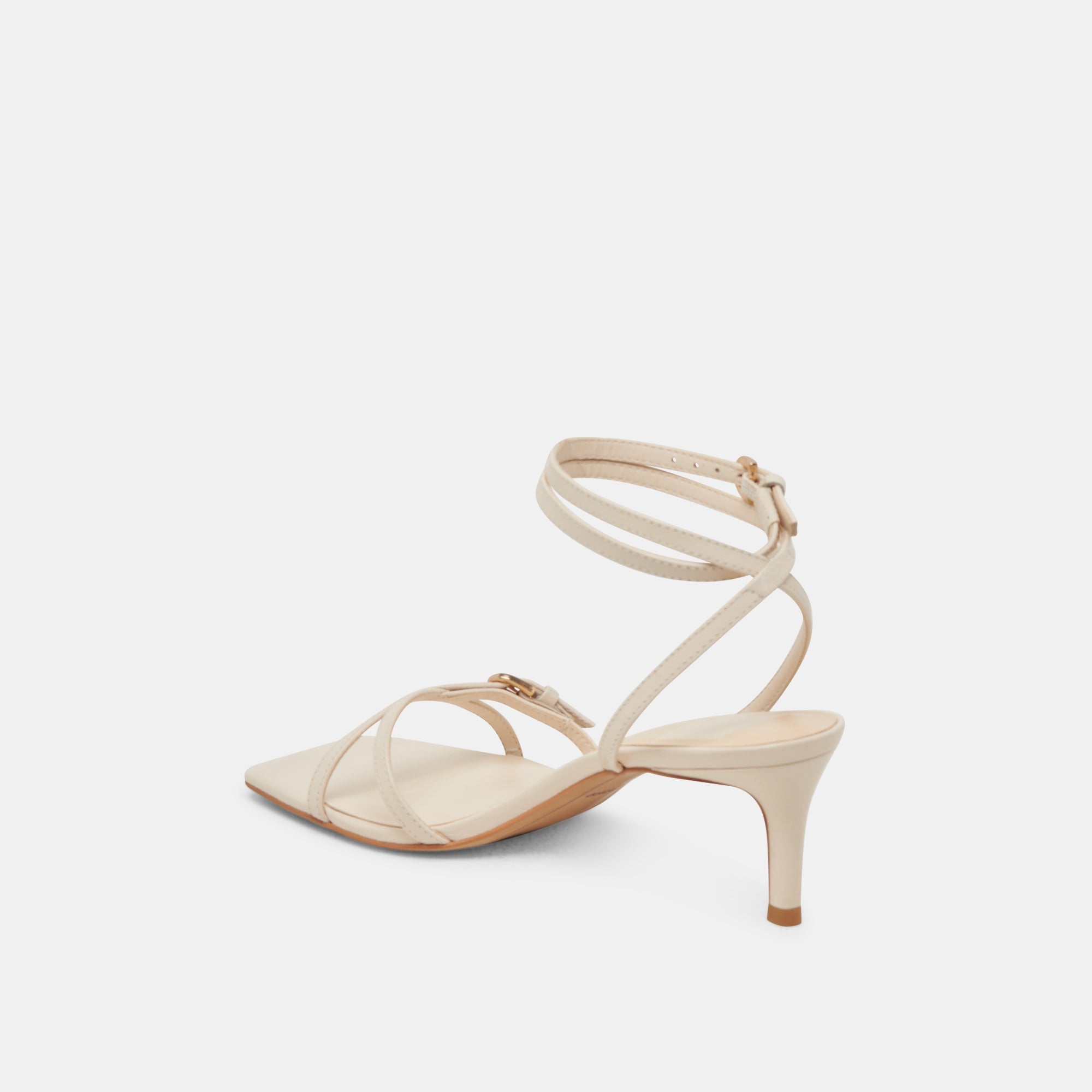 BAMBY HEELS BONE LEATHER | Dolce Vita Women